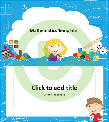 Mathematics Powerpoint Template Teaching Resource Teach Starter