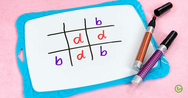 11 Hints and Tips to Help Correct Letter Confusion (Letter Inside B And D Confusion Worksheet