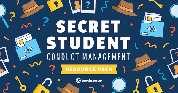 Secret Student Conduct Management Resource Pack