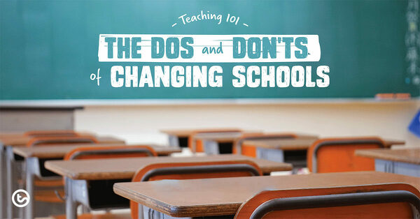 Changing Schools - The Dos and Don'ts - socialize with your new colleagues