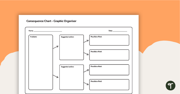 Observation Chart Graphic Organizer