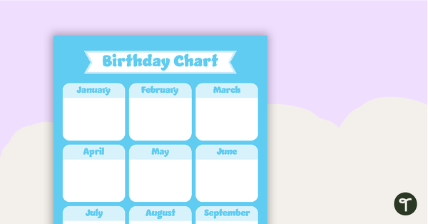 Birthday Sky Chart