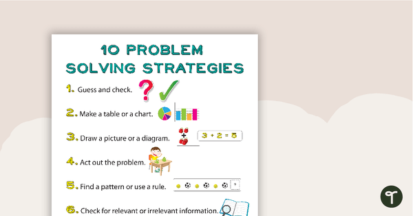 problem solving strategies text