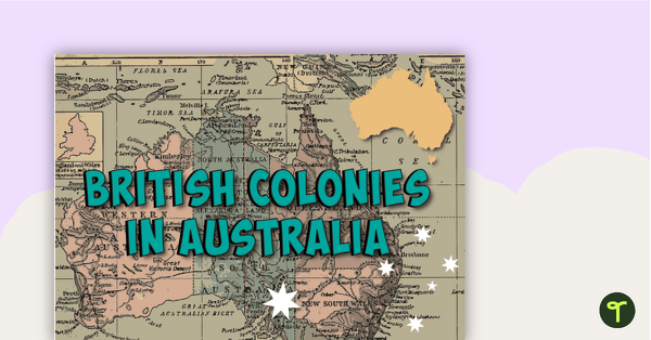 British Colonies in Australia - History Word Wall Vocabulary