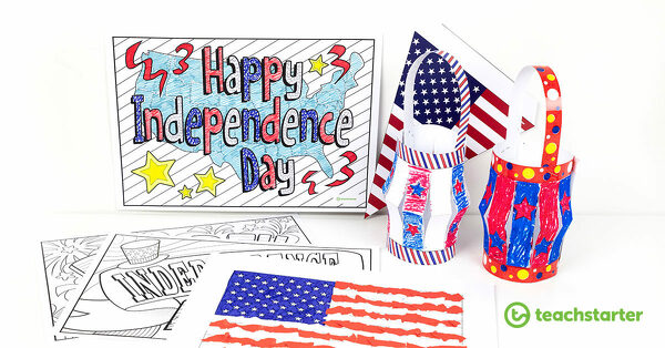 American flag craft for kids