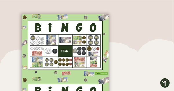 Money Bingo (Canadian Currency) Teaching Resource | Teach Starter