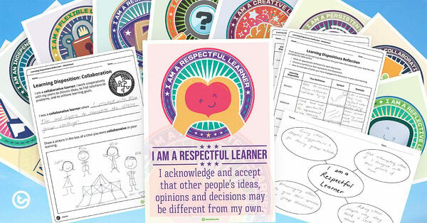 Learning Dispositions Reflection - Early Years Activity