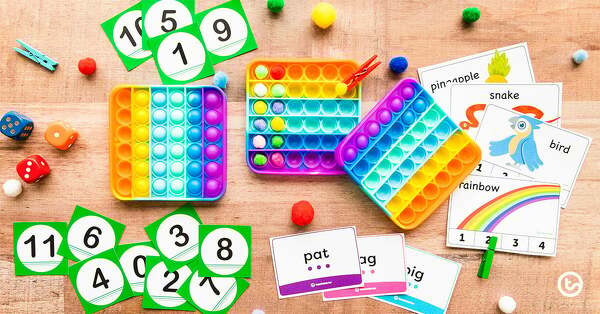 Using pop its for maths activities
