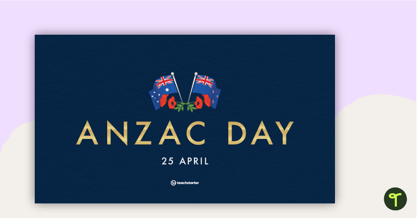 Anzac Day Assembly PowerPoint